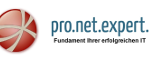 Das pro.net.expert. GmbH Firmenlogo - Netzwerktechnik und IT-Infrastruktur