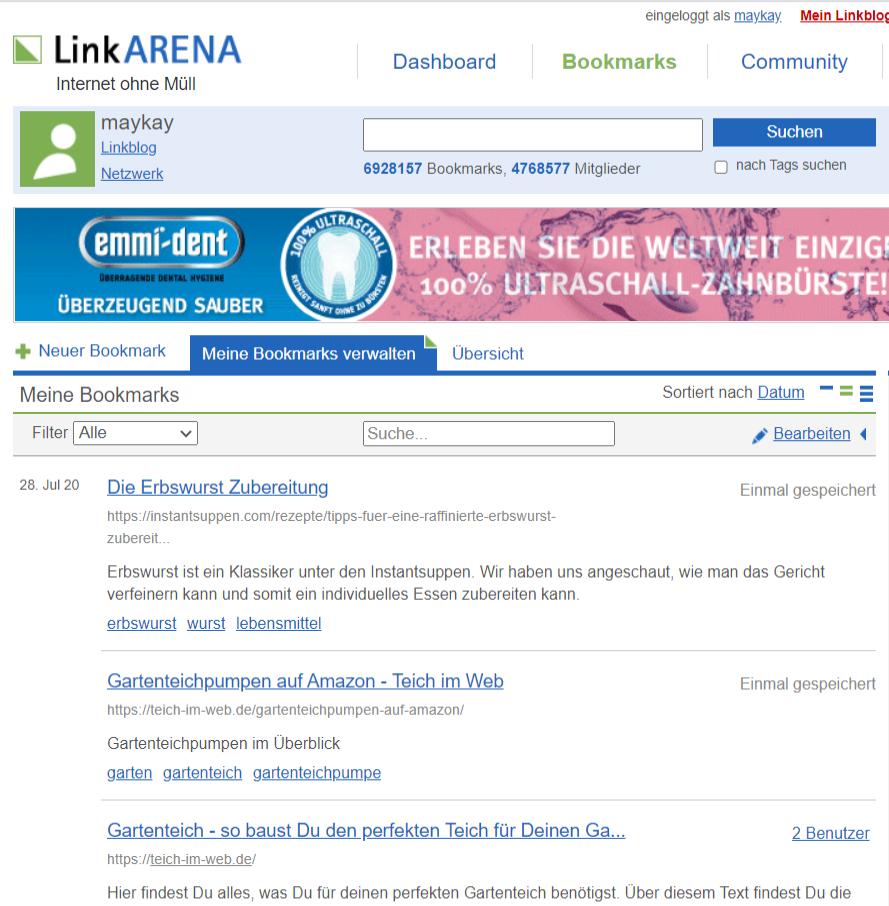 3 Monate Linkaufbau Backlinks Bookmarks Pressemitteilungen Forenprofile 